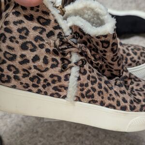 Very G Leopard Print Ankle Boots